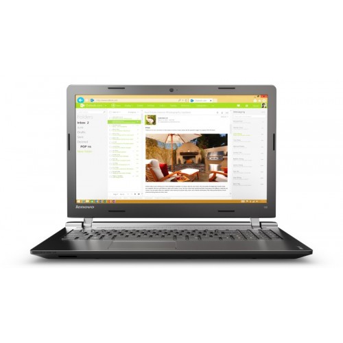 Notebook Lenovo IdeaPad 100 - 100 15 80QQ00NGSP?MM, Black